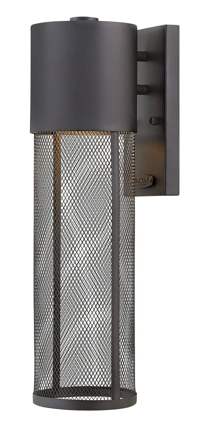Aria LED Outdoor Wall Sconce in Black