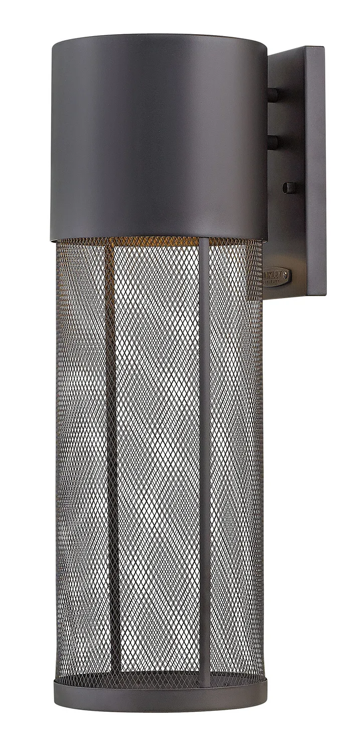 Aria LED Outdoor Wall Sconce in Black