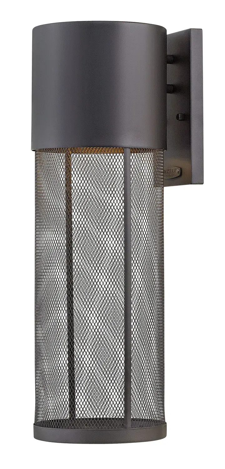 Aria LED Outdoor Wall Sconce in Black