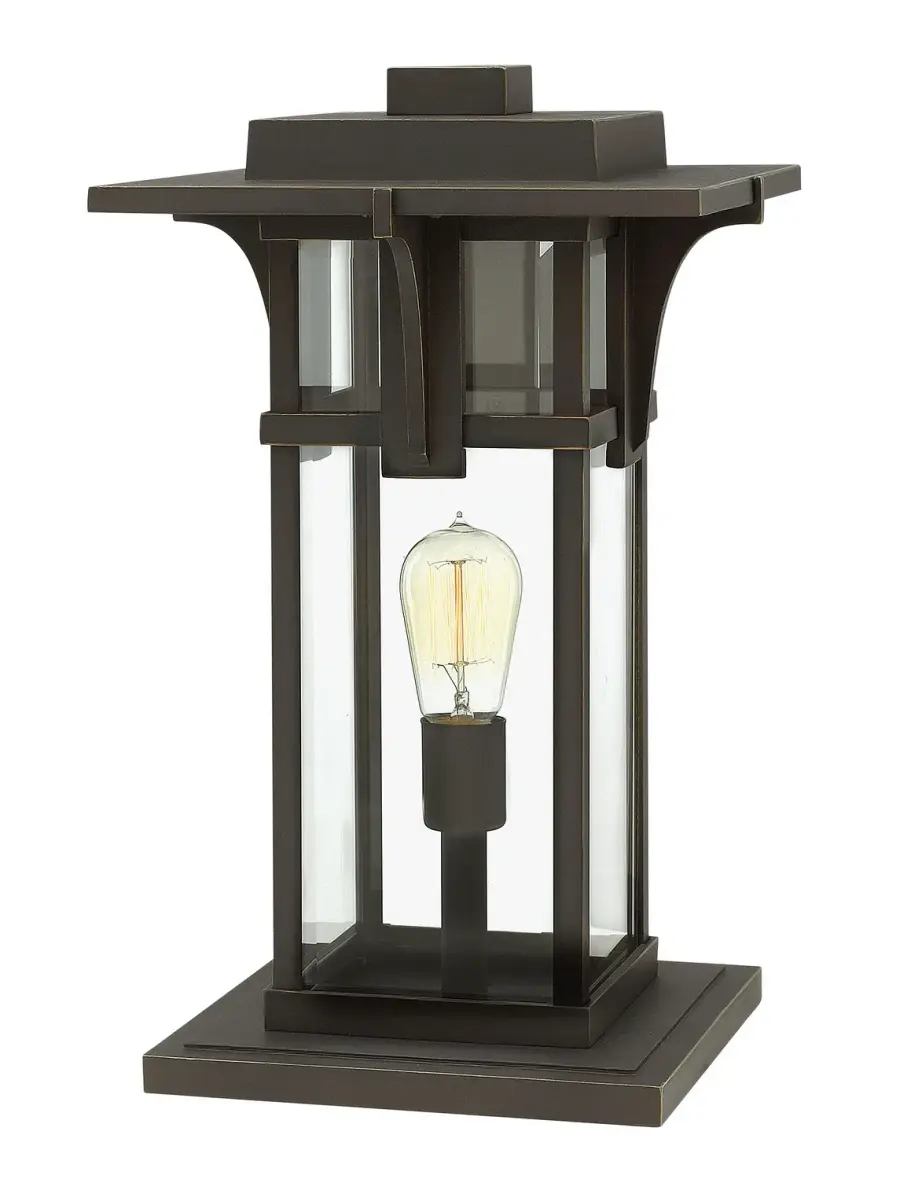 Manhattan LED Pier Mount in Oil Rubbed Bronze