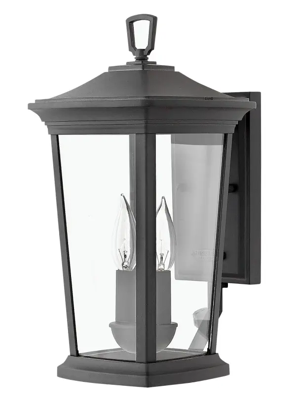 The Bromley LED Wall Mount combines traditional design elements with contemporary LED technology. Its die-cast aluminum construction and wet-rated certification ensure durability in any weather, while the decorative scrolled arm adds sophisticated charm to exterior walls.