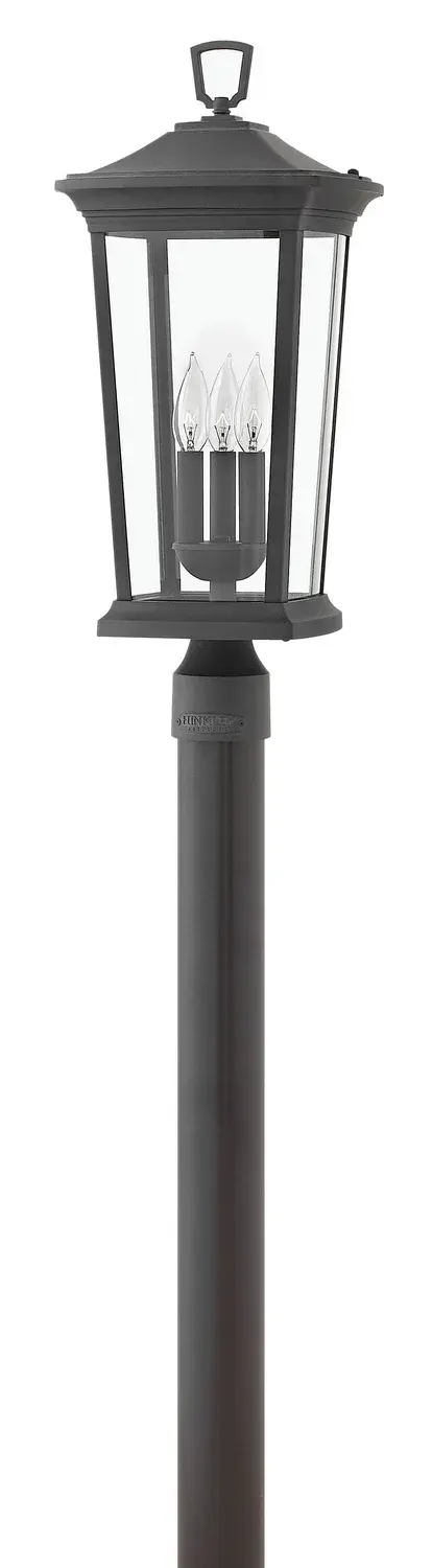 The Bromley LED Post Lantern combines timeless traditional design with contemporary LED technology. Its die-cast aluminum construction and decorative scrollwork deliver durability and sophistication for any outdoor setting.