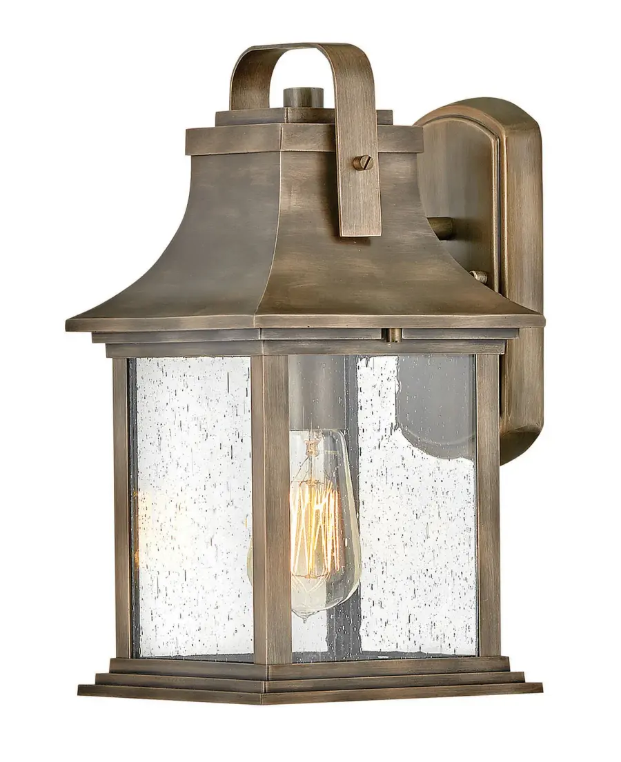 Grant LED Wall Mount in Burnished Bronze