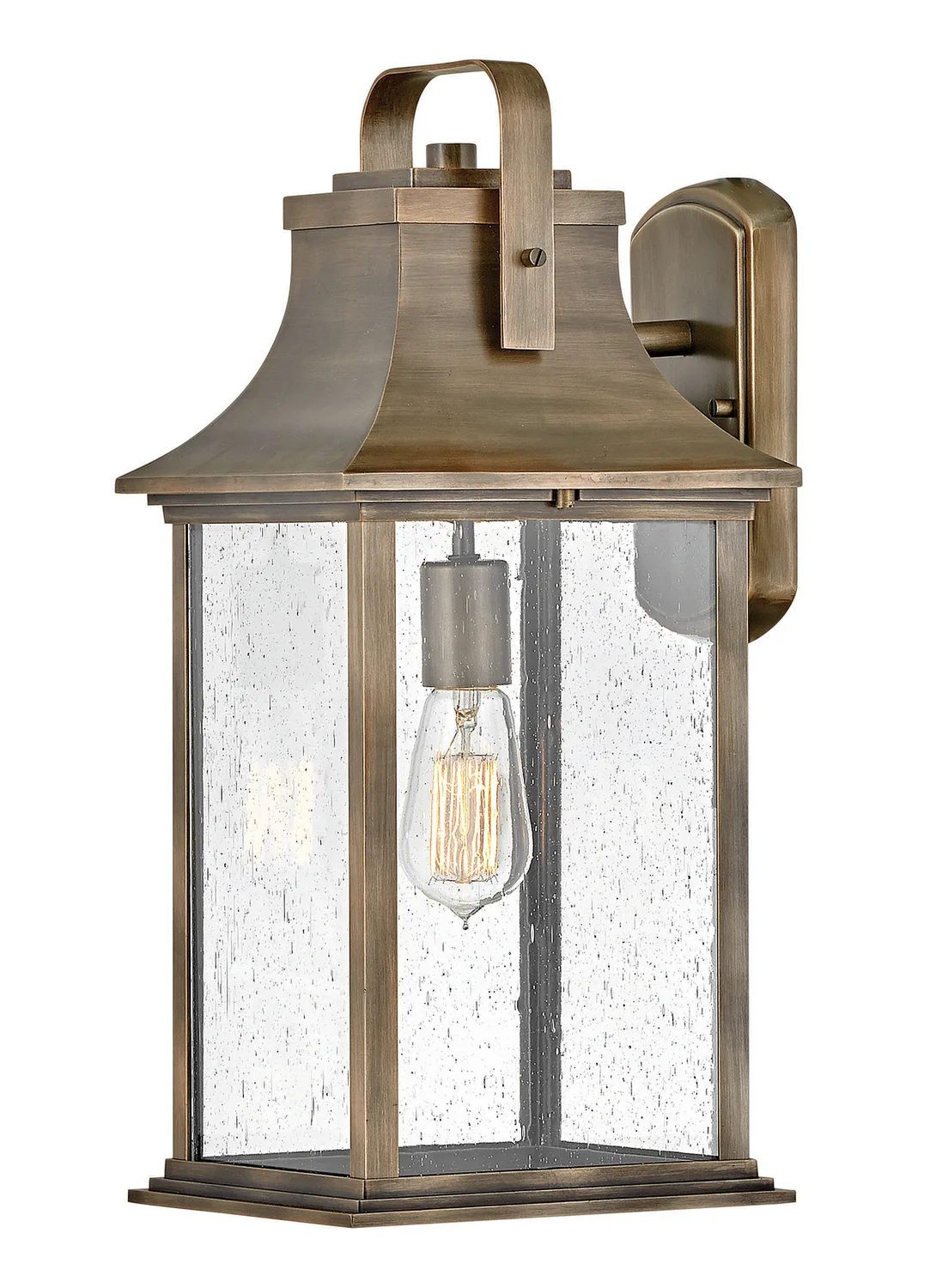 Grant LED Wall Mount in Burnished Bronze