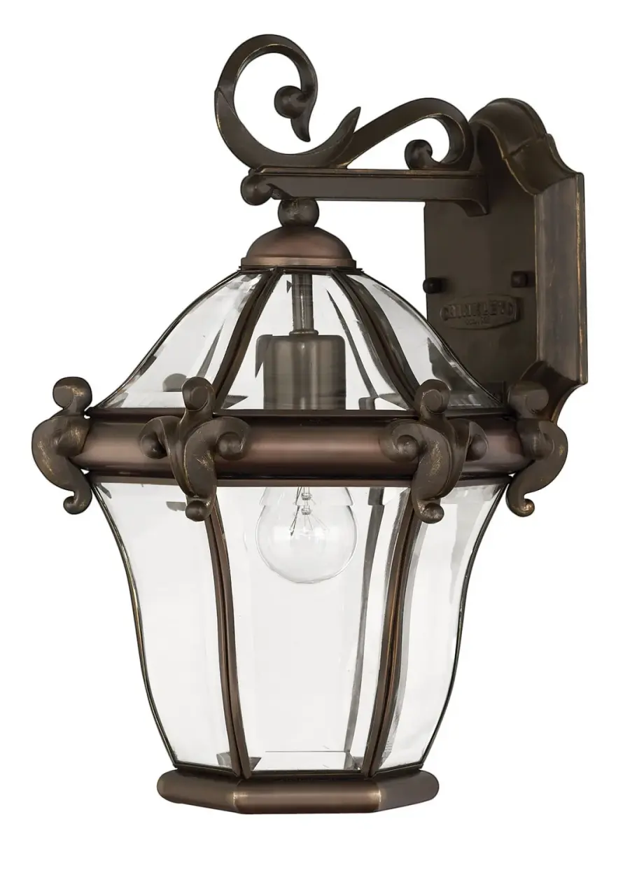 San Clemente LED Wall Mount in Copper Bronze