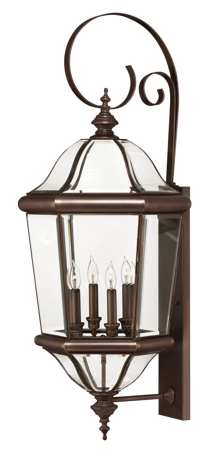 Augusta LED Wall Mount in Copper Bronze