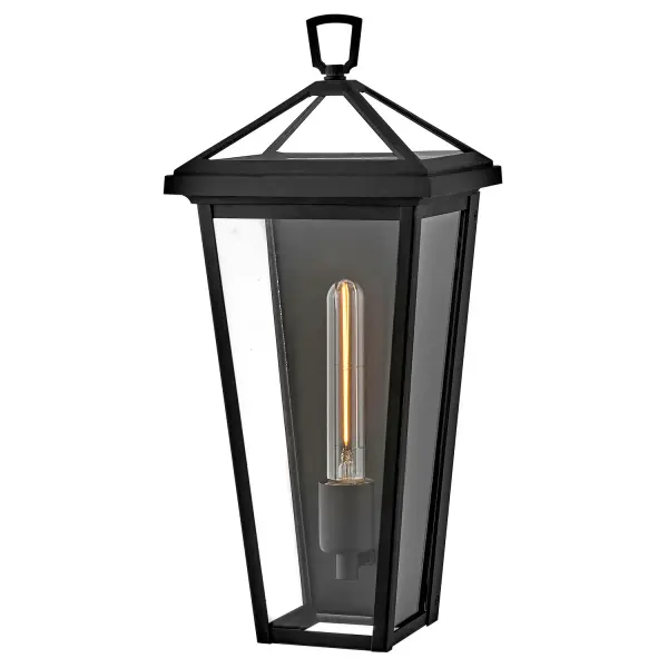 Alford Place LED Outdoor Wall Sconce in Museum Black