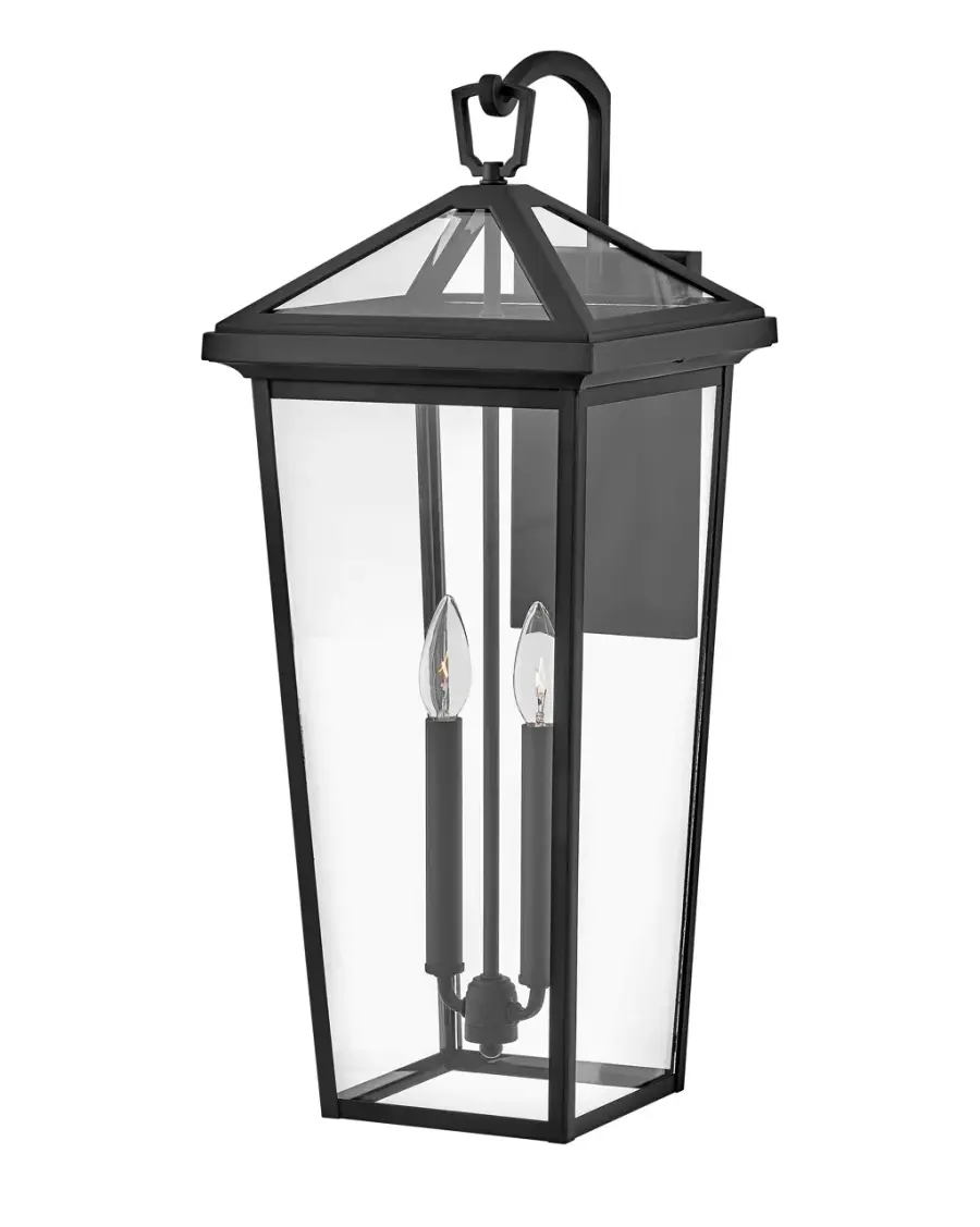 Alford Place LED Outdoor Wall Lantern in Museum Black