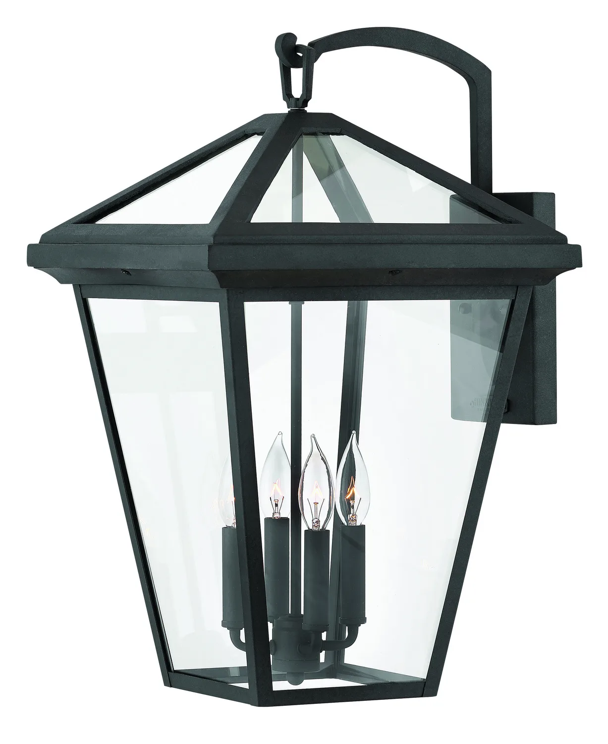 Alford Place LED Outdoor Wall Lantern in Museum Black