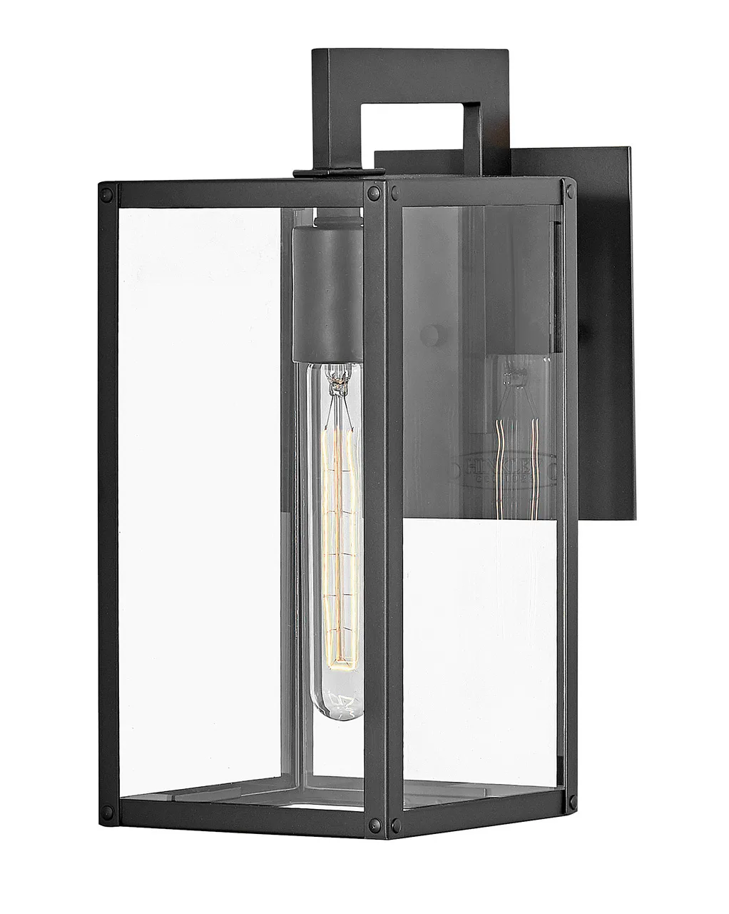 Max LED Outdoor Wall Sconce in Black