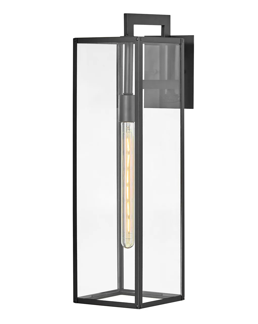 Max LED Outdoor Wall Sconce in Black