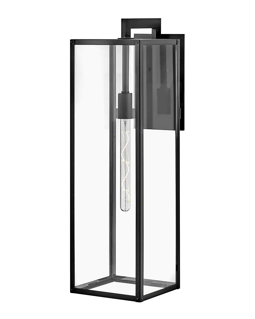 Max LED Outdoor Wall Sconce in Black