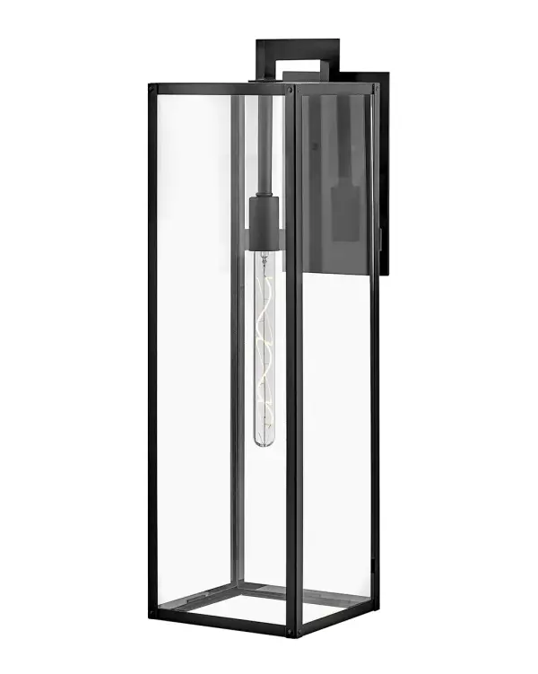Max LED Outdoor Wall Sconce in Black