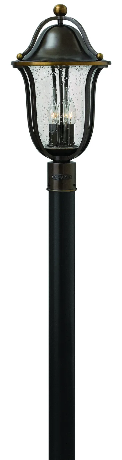 Bolla LED Post Top or Pier Mount Lantern in Olde Bronze