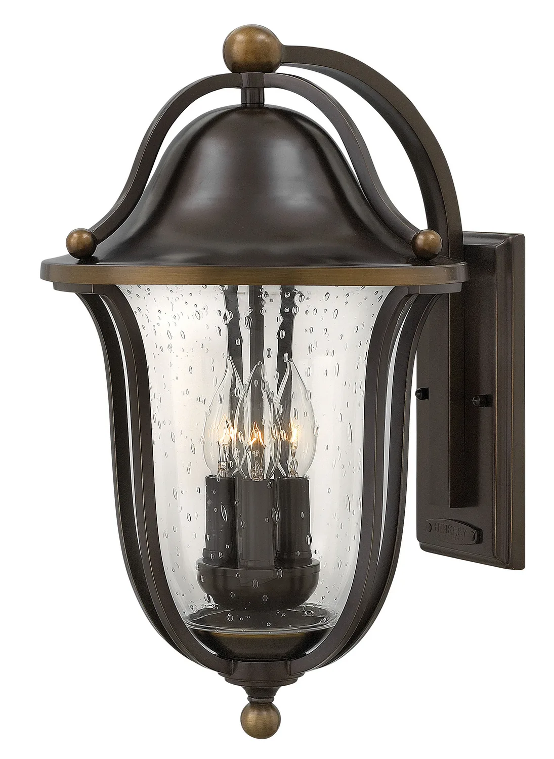 Bolla LED 3-Light Wall Sconce in Olde Bronze