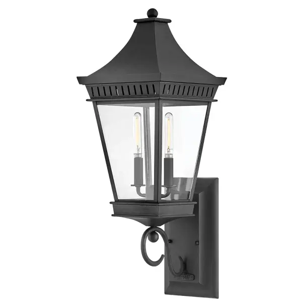 Chapel Hill LED Wall Mount in Museum Black