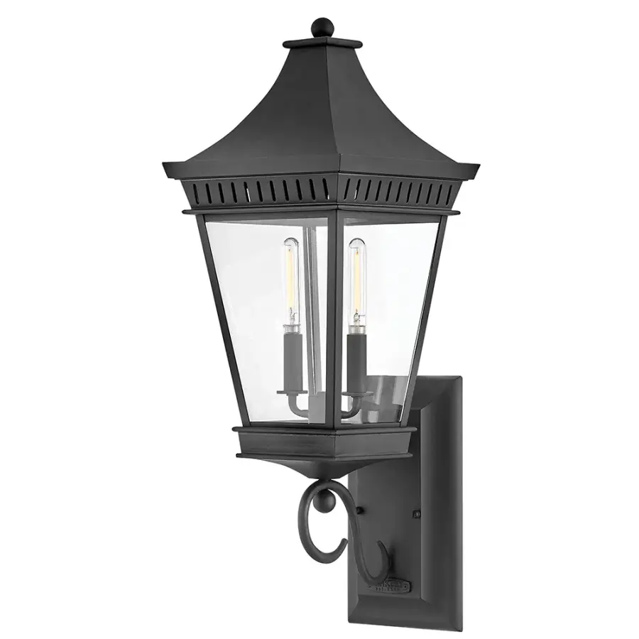 Chapel Hill LED Wall Mount in Museum Black