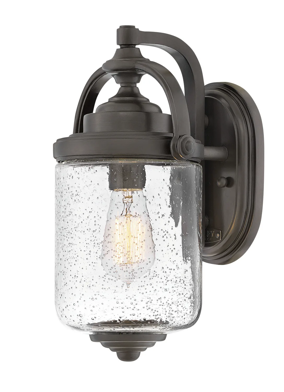 Willoughby LED Outdoor Wall Sconce in Oil Rubbed Bronze