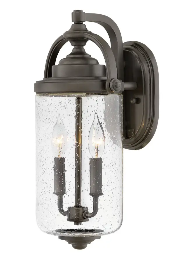 Willoughby LED Outdoor Wall Sconce in Oil Rubbed Bronze