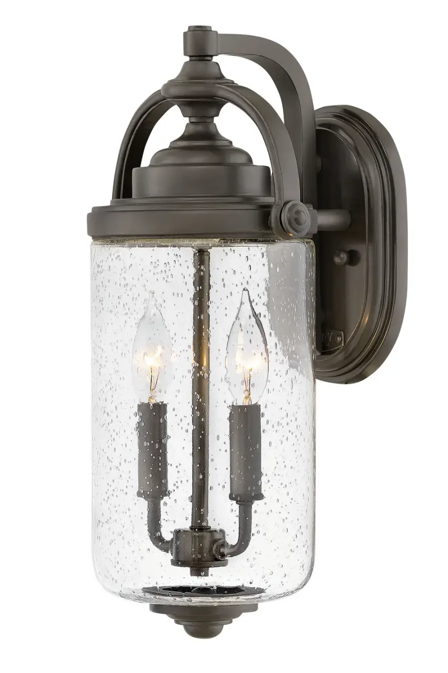 Willoughby LED Outdoor Wall Sconce in Oil Rubbed Bronze