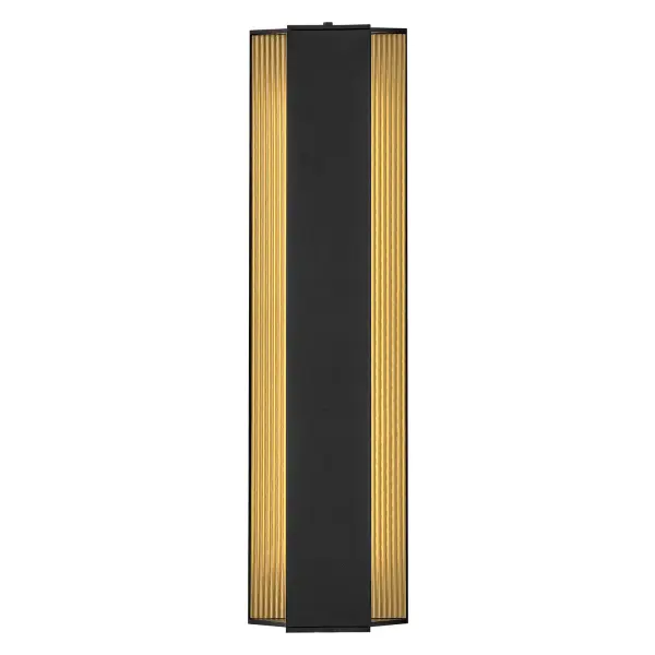 Strata LED Wall Sconce in Black
