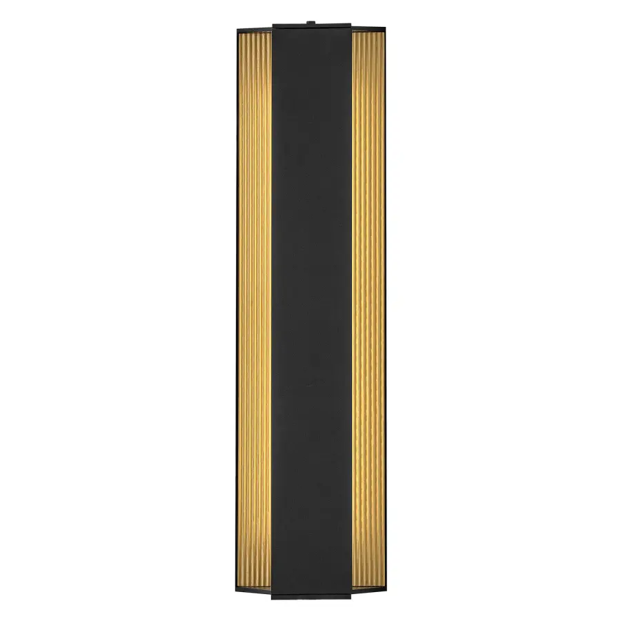 Strata LED Wall Sconce in Black