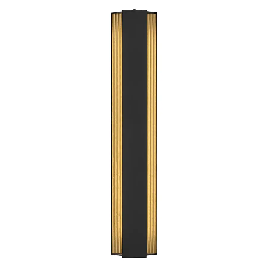 Strata LED Wall Sconce in Black