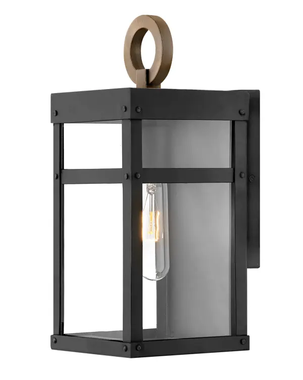 Porter LED Wall Mount in Black
