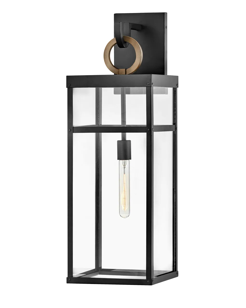 Porter LED Wall Mount in Black