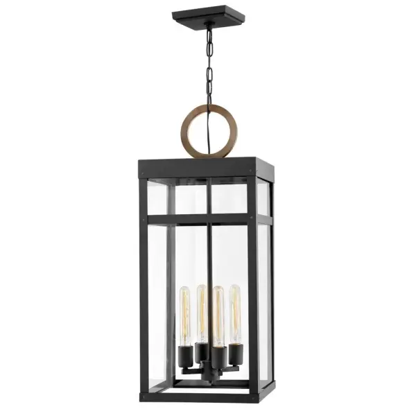 A fusion of chic styles makes Porter a design standout. Merging Modern Farmhouse, Industrial and Arts and Crafts elements, the fine rivet details and a sturdy hanger loop create a stunning and distinctive statement.