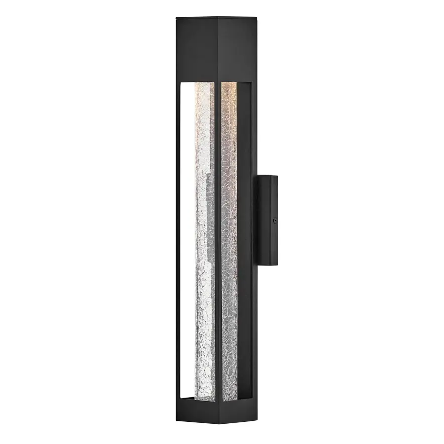 Vapor LED Wall Mount Lantern in Black