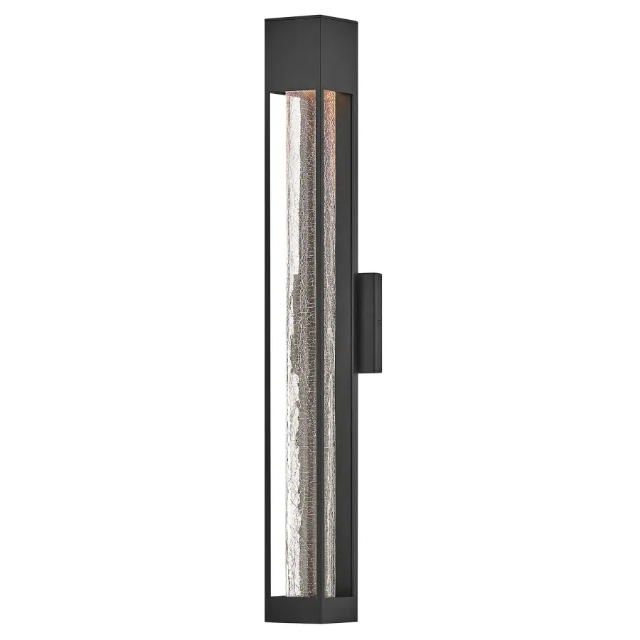Vapor LED Wall Mount Lantern in Black