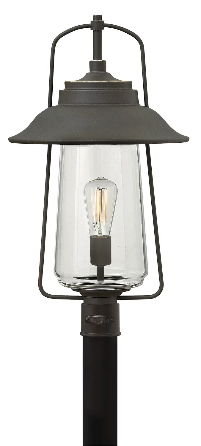 Belden Place LED Post Top or Pier Mount Lantern in Oil Rubbed Bronze