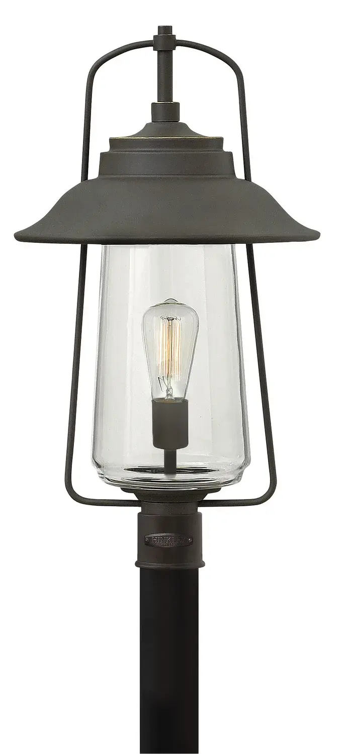 Belden Place LED Post Top or Pier Mount Lantern in Oil Rubbed Bronze