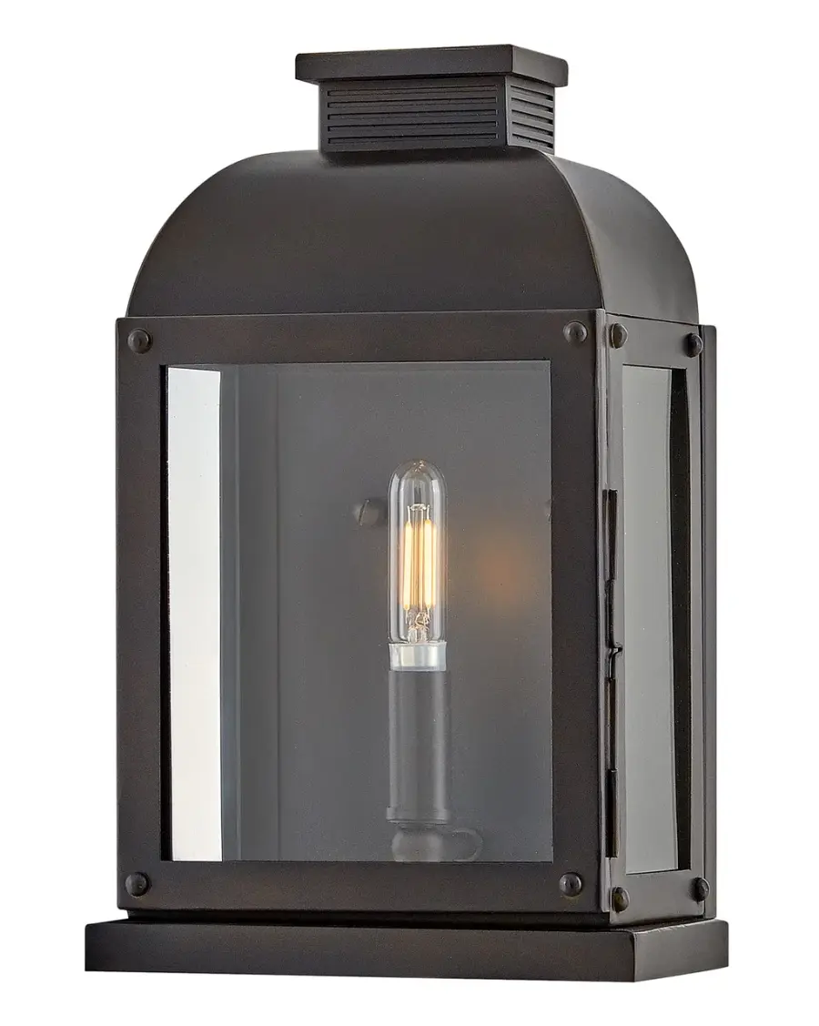 Tiverton LED Wall Mount in Dark Oxidized Brass