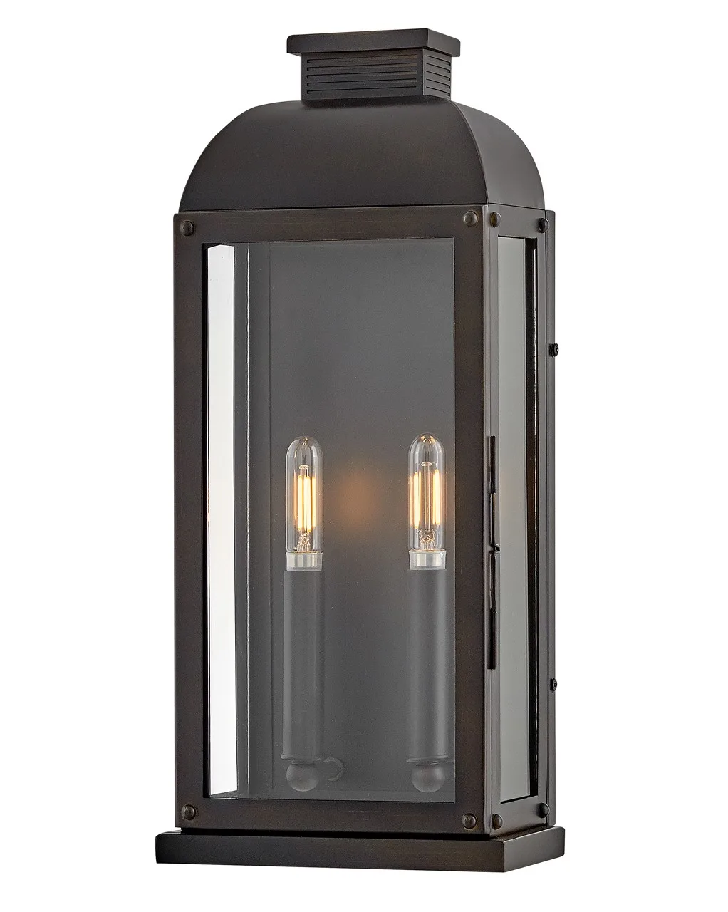 Tiverton LED Wall Mount in Dark Oxidized Brass