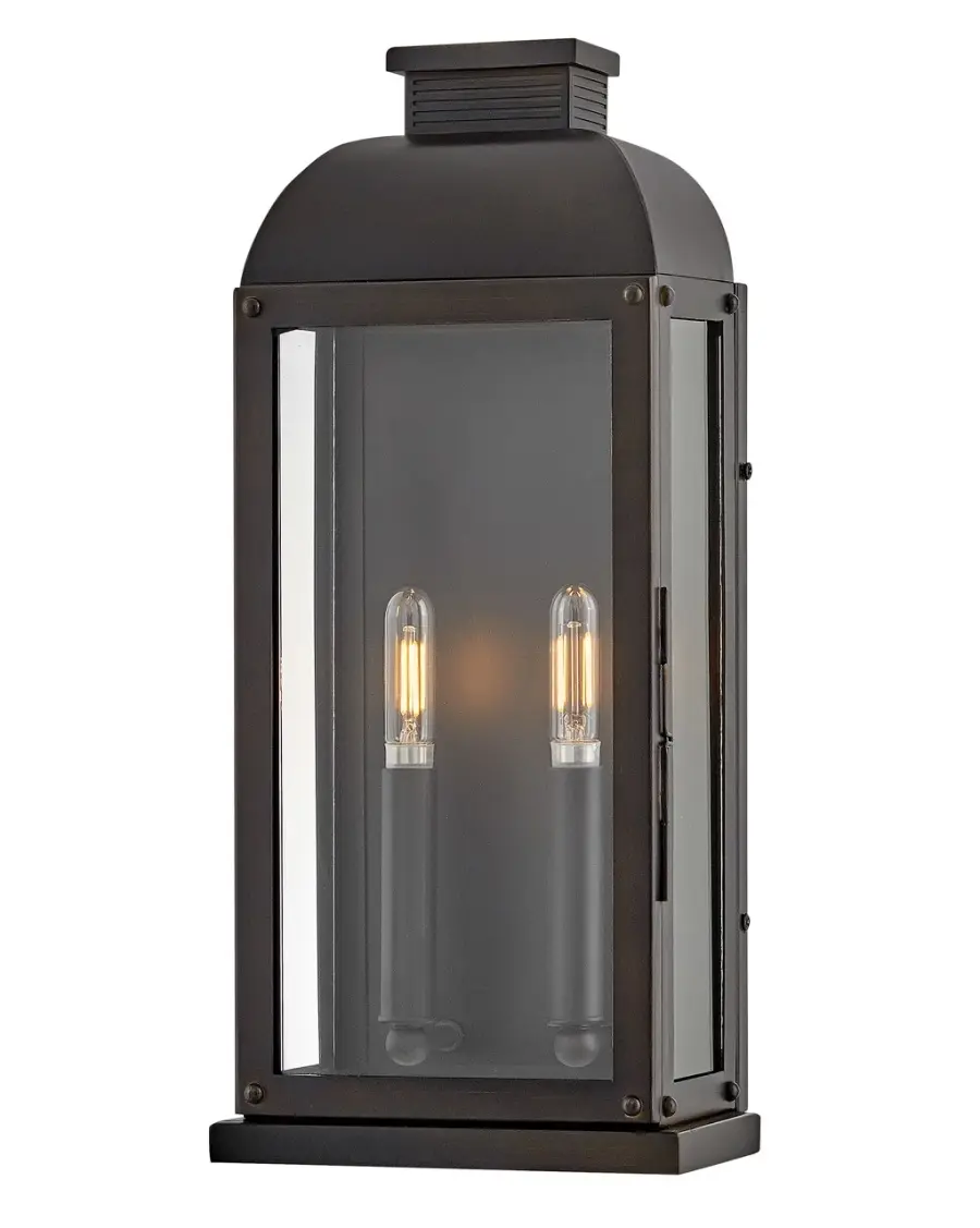 Tiverton LED Wall Mount in Dark Oxidized Brass