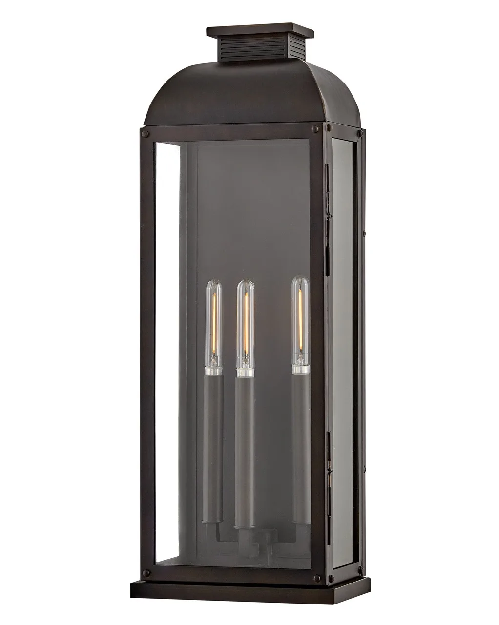 Tiverton LED Wall Mount in Dark Oxidized Brass