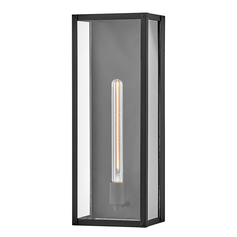 Max LED Outdoor Wall Sconce in Black