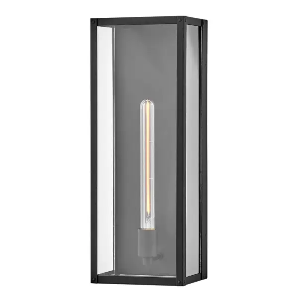 Max LED Outdoor Wall Sconce in Black