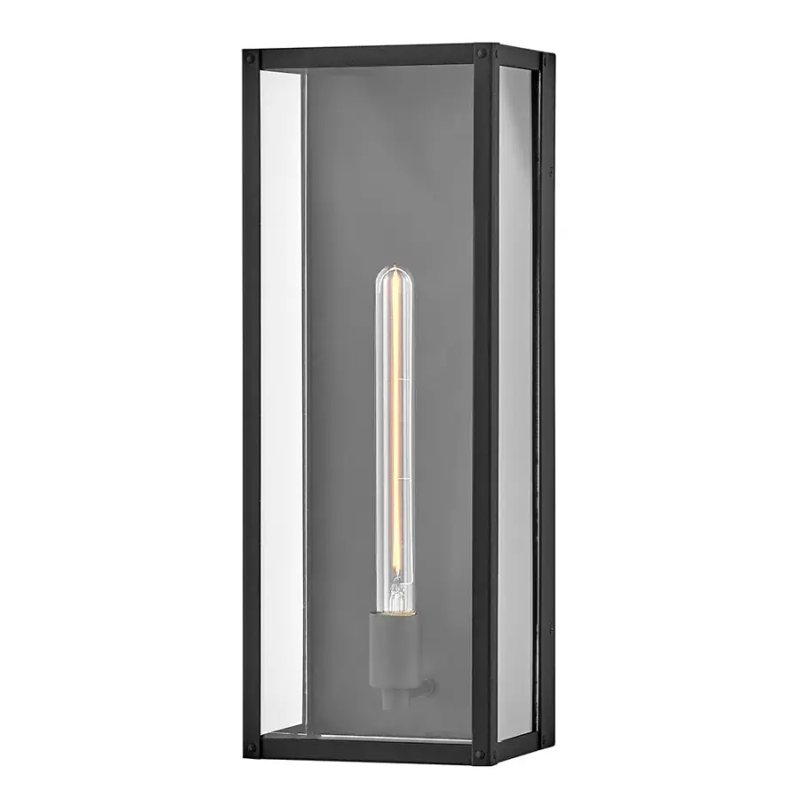 Max LED Outdoor Wall Sconce in Black