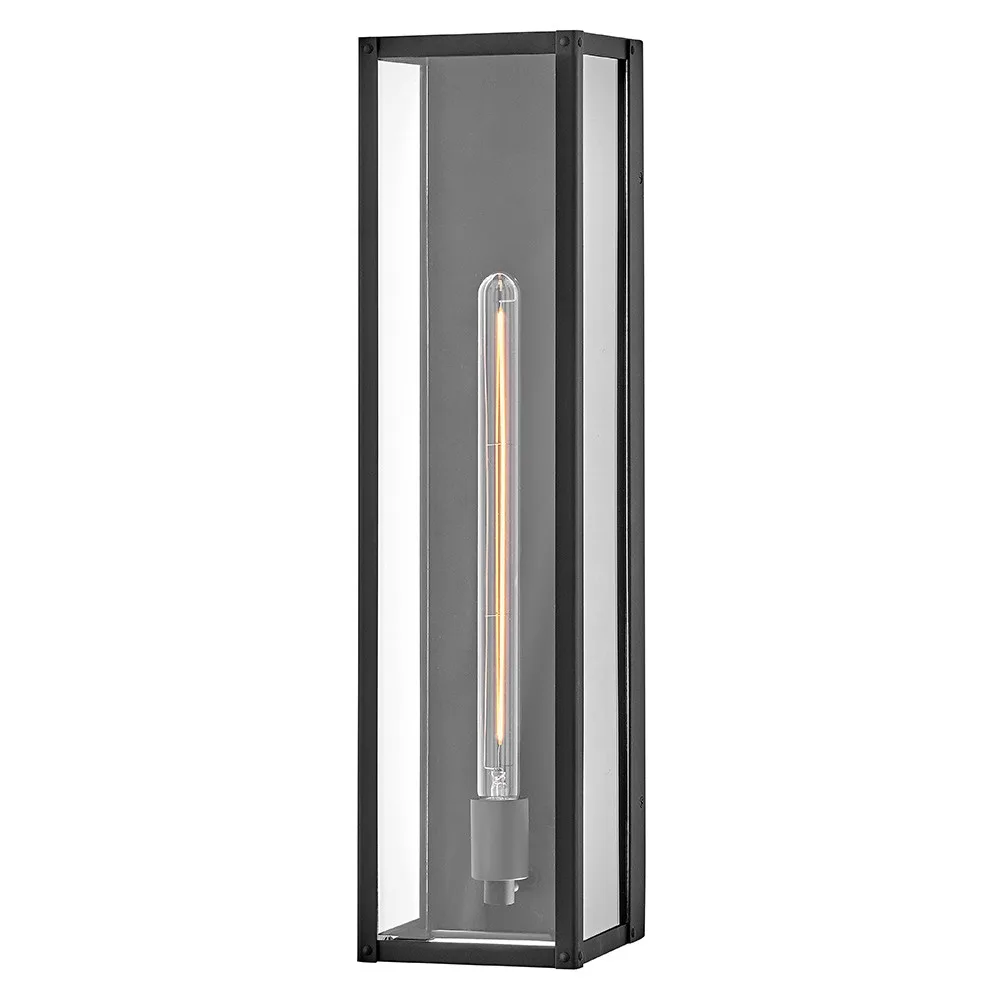 Max LED Outdoor Wall Sconce in Black