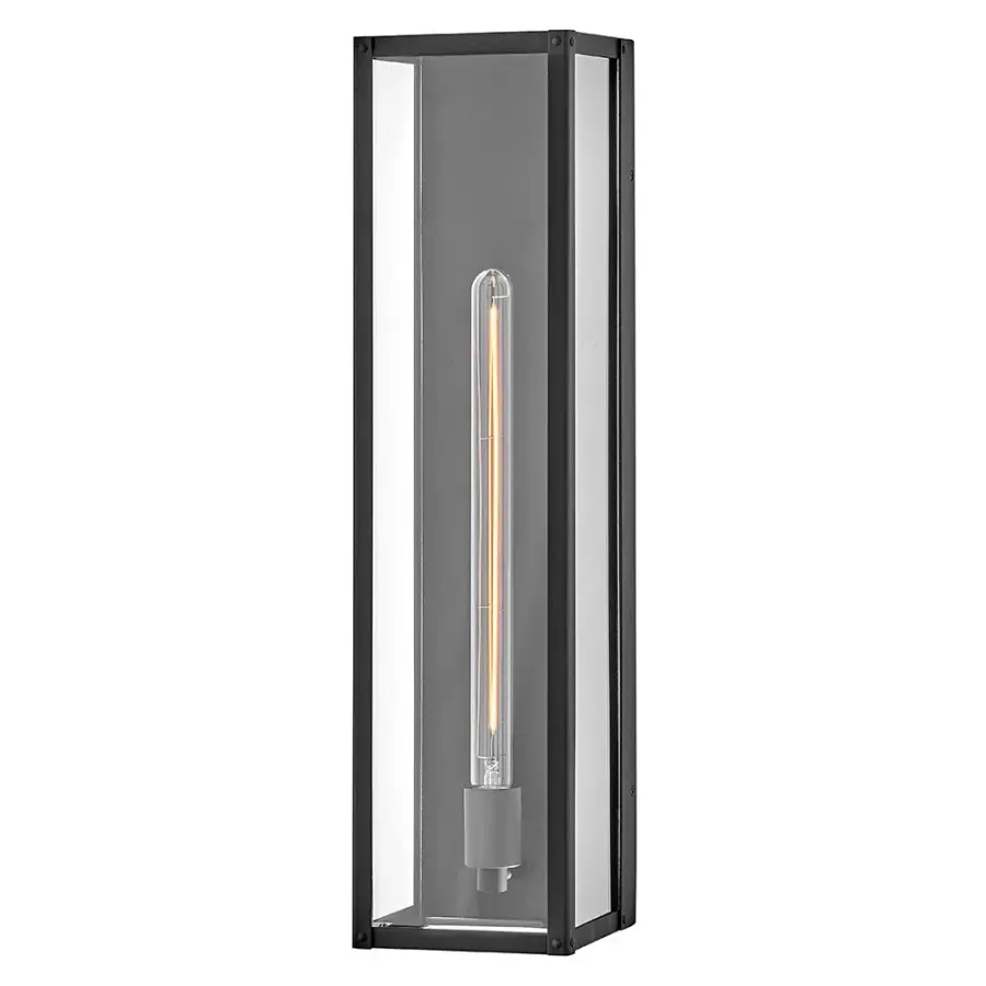 Max LED Outdoor Wall Sconce in Black