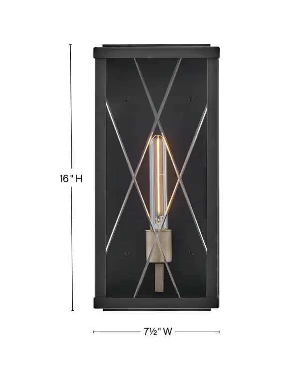 Medium Wall Mount Lantern - Image 2
