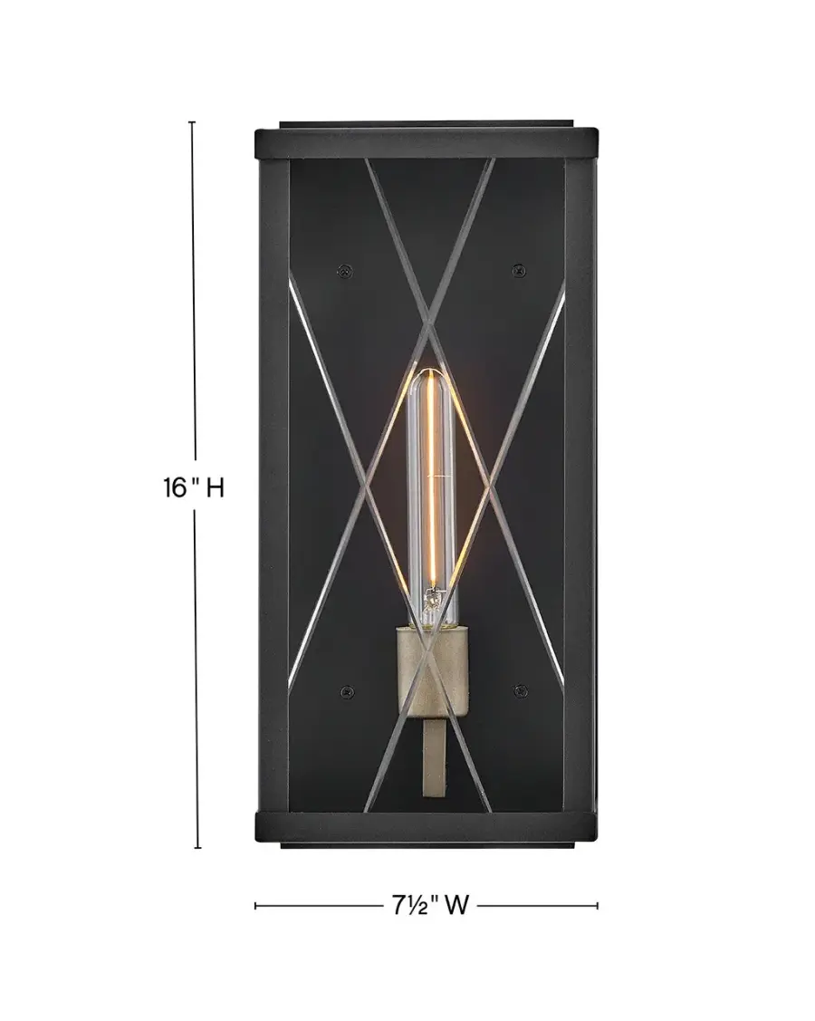 Medium Wall Mount Lantern - Image 2