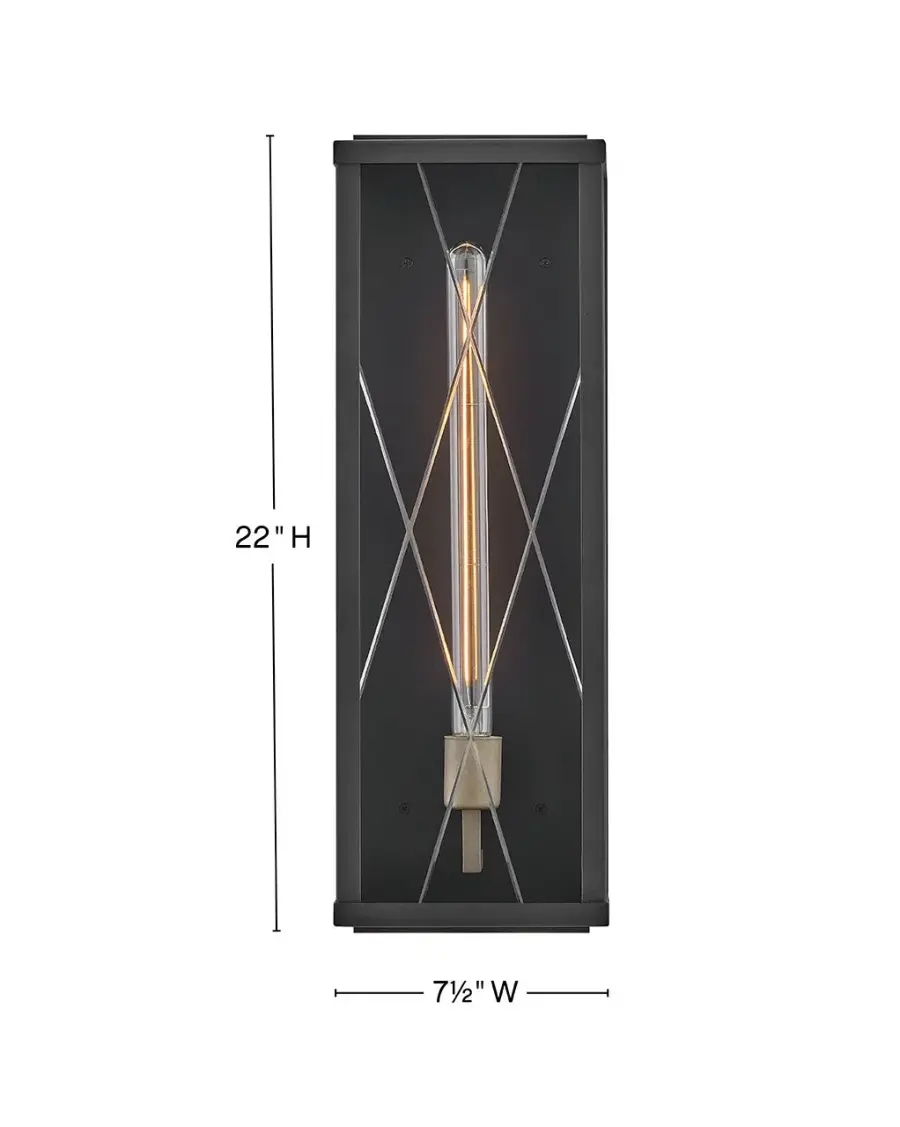Large Wall Mount Lantern - Image 2