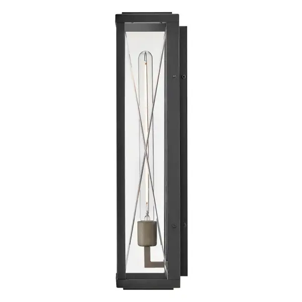 Monte LED Outdoor Wall Sconce in Black - Image 8