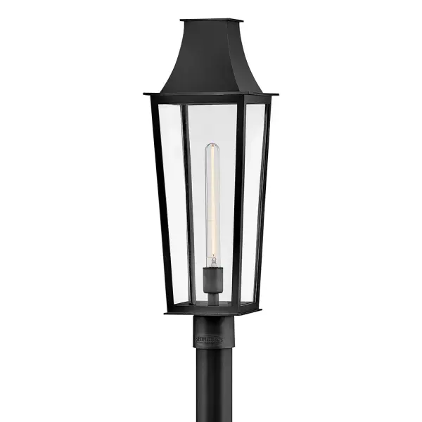 Georgetown LED Post Mount in Black