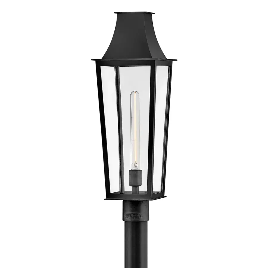 Georgetown LED Post Mount in Black