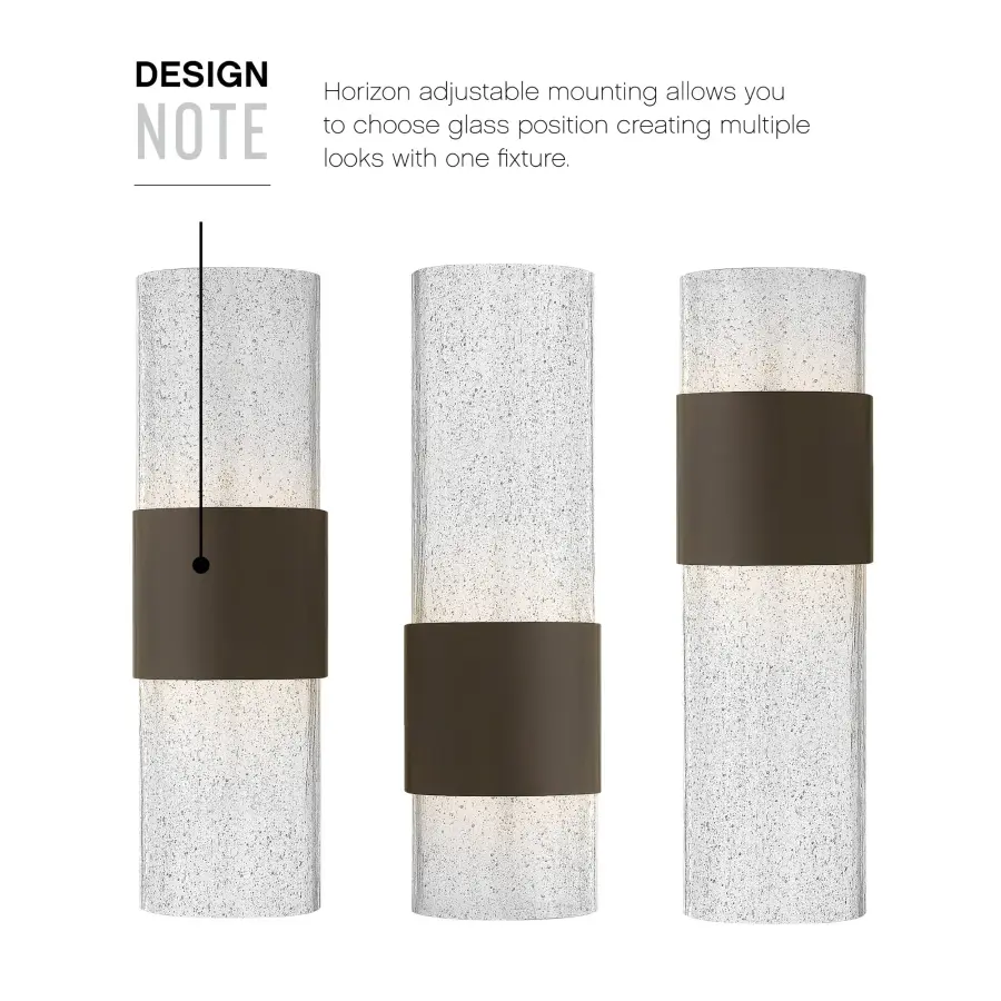 Horizon LED Wall Mount in Buckeye Bronze - Image 2